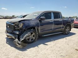 Salvage cars for sale at San Antonio, TX auction: 2022 Honda Ridgeline RTL