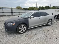 Salvage cars for sale at Louisville, KY auction: 2012 Volkswagen Passat SE