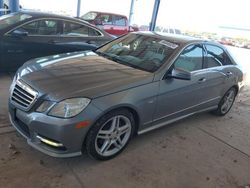 Salvage cars for sale at Phoenix, AZ auction: 2012 Mercedes-Benz E 350