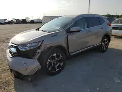 Salvage cars for sale at Indianapolis, IN auction: 2017 Honda CR-V Touring