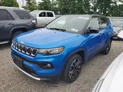 Jeep salvage cars for sale: 2023 Jeep Compass Limited