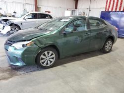 Salvage cars for sale at Billings, MT auction: 2016 Toyota Corolla L