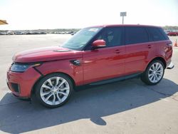 Clean Title Cars for sale at auction: 2020 Land Rover Range Rover Sport HSE