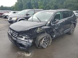 Volkswagen salvage cars for sale: 2021 Volkswagen Tiguan SE