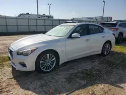 Infiniti salvage cars for sale: 2018 Infiniti Q50 Luxe