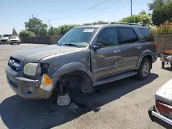 Toyota Vehiculos salvage en venta: 2007 Toyota Sequoia Limited