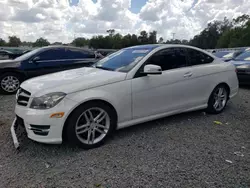 Mercedes-Benz salvage cars for sale: 2015 Mercedes-Benz C 250