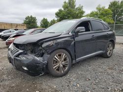 Carros salvage a la venta en subasta: 2015 Lexus RX 350 Base