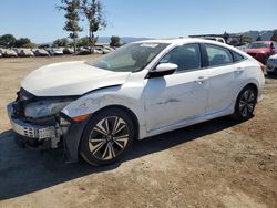 Salvage cars for sale at San Martin, CA auction: 2016 Honda Civic EXL