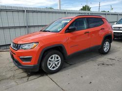 Jeep salvage cars for sale: 2018 Jeep Compass Sport