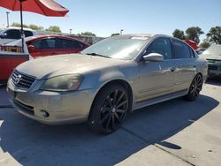 Nissan salvage cars for sale: 2005 Nissan Altima S