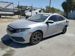 Honda salvage cars for sale: 2019 Honda Civic Sport