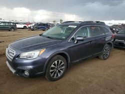 Subaru salvage cars for sale: 2016 Subaru Outback 2.5I Limited