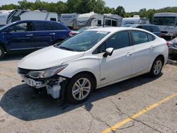 Salvage cars for sale at Sikeston, MO auction: 2018 Chevrolet Cruze LT