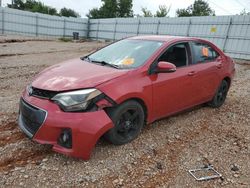 Toyota salvage cars for sale: 2015 Toyota Corolla L