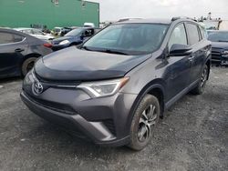 Salvage cars for sale from Copart Montreal Est, QC: 2016 Toyota Rav4 LE