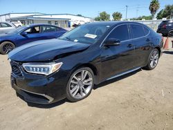 Carros salvage sin ofertas aún a la venta en subasta: 2019 Acura TLX Technology