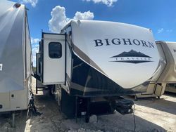 Salvage trucks for sale at Grand Prairie, TX auction: 2020 Big Horn Trailer