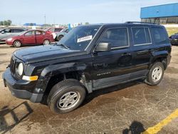 Salvage cars for sale at Woodhaven, MI auction: 2012 Jeep Patriot Sport