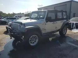 Salvage cars for sale from Copart Duryea, PA: 2012 Jeep Wrangler Unlimited Sport