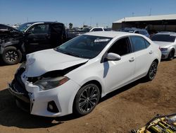 Salvage cars for sale at Brighton, CO auction: 2014 Toyota Corolla L