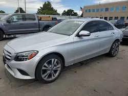 Salvage cars for sale at Littleton, CO auction: 2021 Mercedes-Benz C 300 4matic