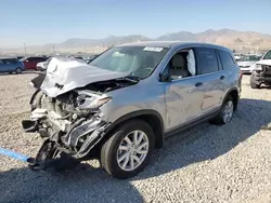 Honda Pilot LX salvage cars for sale: 2019 Honda Pilot LX