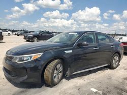 KIA salvage cars for sale: 2017 KIA Optima Hybrid