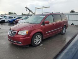 Salvage cars for sale at Kansas City, KS auction: 2014 Chrysler Town & Country Touring