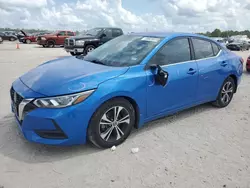 Nissan salvage cars for sale: 2020 Nissan Sentra SV