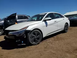 Salvage cars for sale at Brighton, CO auction: 2021 Hyundai Elantra SEL