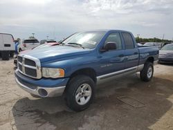 Salvage cars for sale from Copart Indianapolis, IN: 2002 Dodge RAM 1500