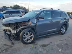 Toyota Vehiculos salvage en venta: 2015 Toyota Highlander XLE