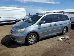 Salvage cars for sale from Copart Brighton, CO: 2005 Honda Odyssey Touring