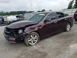 KIA Optima salvage cars for sale: 2016 KIA Optima LX