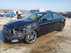 Buy Salvage Cars For Sale now at auction: 2018 Ford Fusion SE