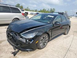 Salvage cars for sale at Pekin, IL auction: 2021 Hyundai Sonata Limited