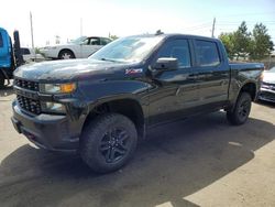 Salvage cars for sale at Denver, CO auction: 2021 Chevrolet Silverado K1500 Trail Boss Custom