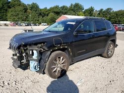 Salvage cars for sale at Mendon, MA auction: 2018 Jeep Cherokee Limited