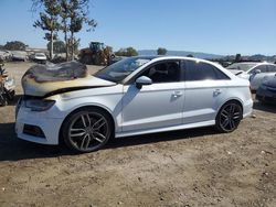 Salvage cars for sale at San Martin, CA auction: 2017 Audi S3 Prestige