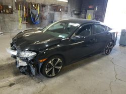 Honda salvage cars for sale: 2018 Honda Civic LX