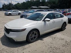 Salvage cars for sale at Savannah, GA auction: 2023 Honda Accord Hybrid EXL