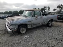 Salvage cars for sale at Byron, GA auction: 1986 Dodge D-SERIES D150