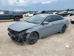 Salvage cars for sale from Copart Houston, TX: 2021 Hyundai Elantra SEL