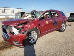 Salvage cars for sale at Bismarck, ND auction: 2020 Chevrolet Traverse High Country