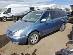 Salvage cars for sale at Brighton, CO auction: 2008 KIA Sedona EX