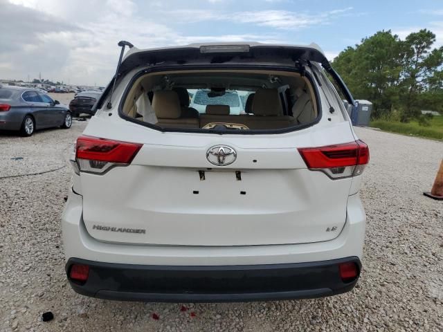 2019 Toyota Highlander LE