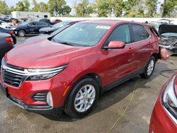 Salvage cars for sale at Bridgeton, MO auction: 2023 Chevrolet Equinox LT