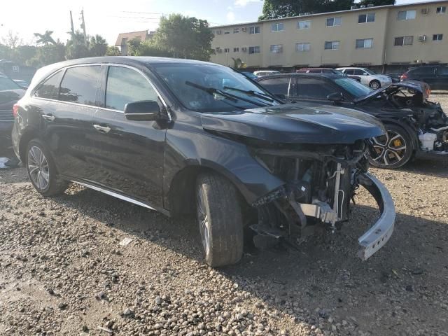 2018 Acura MDX Technology