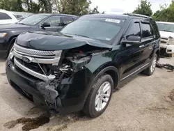 Ford Explorer xlt salvage cars for sale: 2013 Ford Explorer XLT